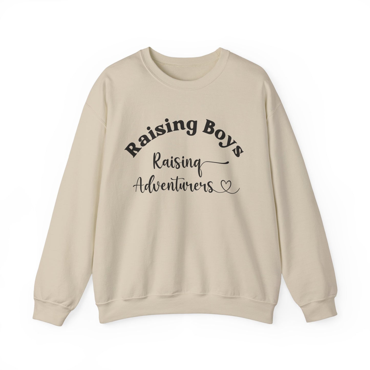 Raising Boys Mom Sweatshirt
