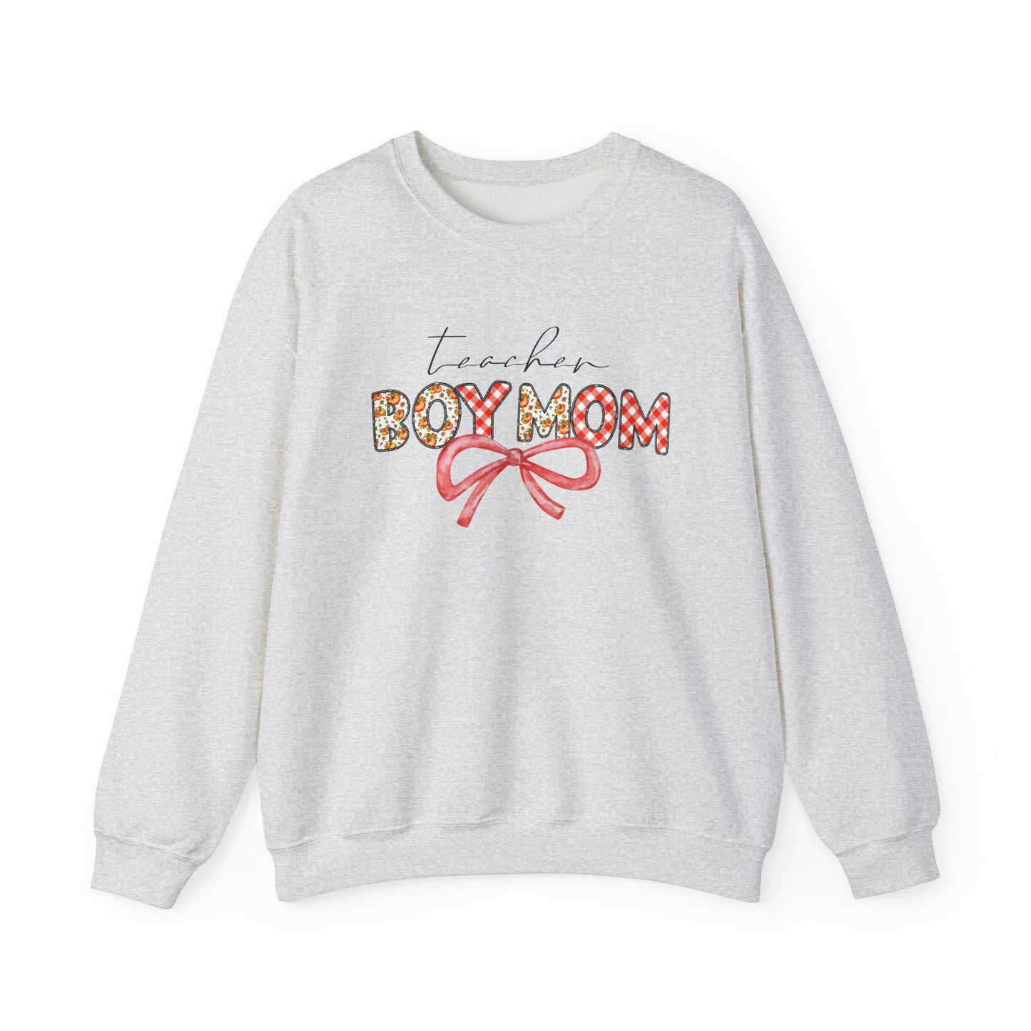 Teacher Boy Mom Sweatshirt