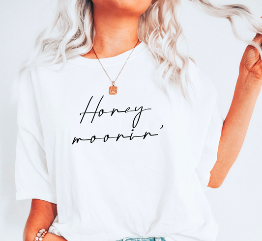 Honeymooning Comfort Colors Tee