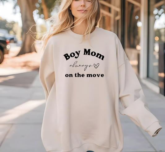 Busy boy mom sweatshirt