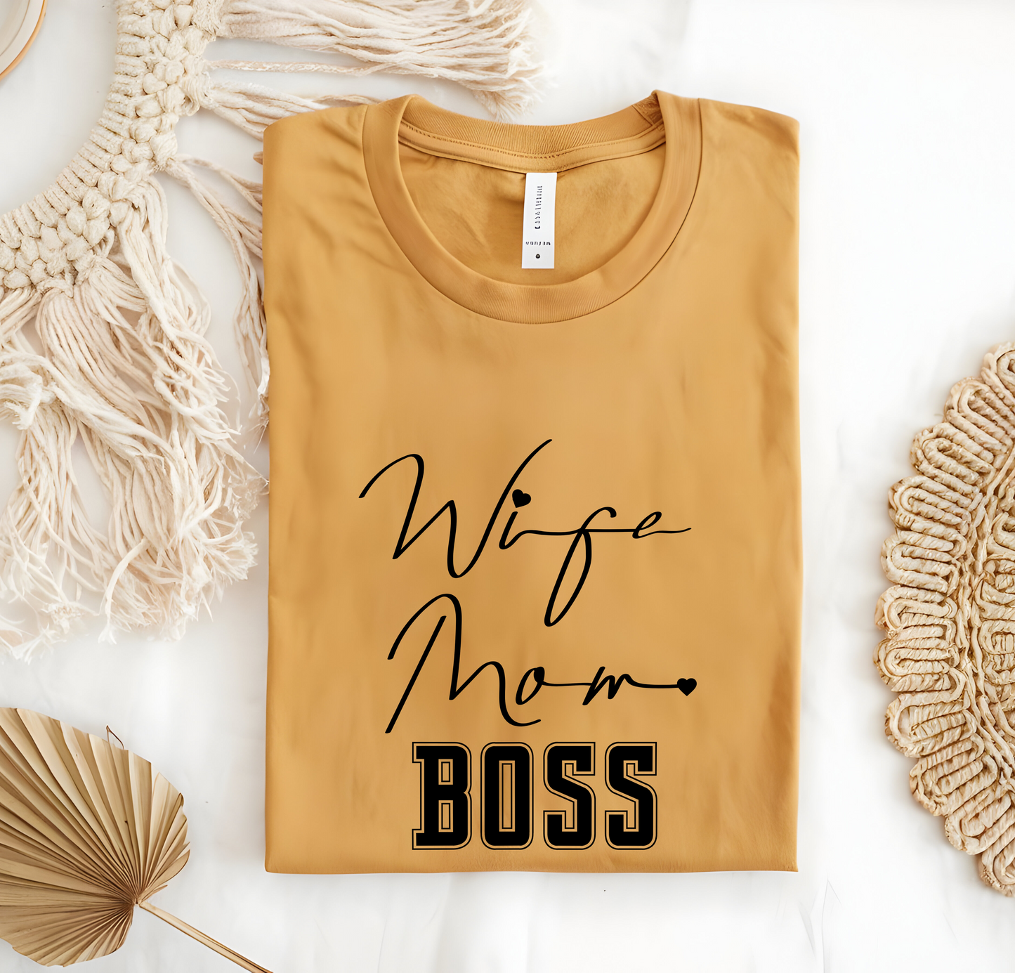 shirt wife mom boss