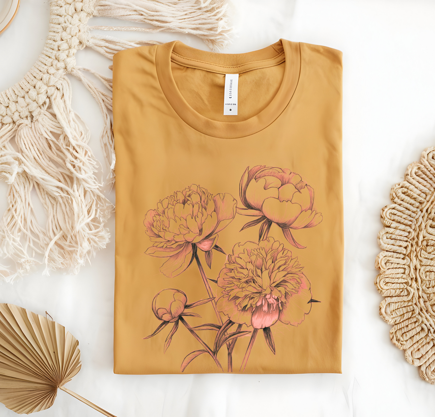 Retro Peony Shirt