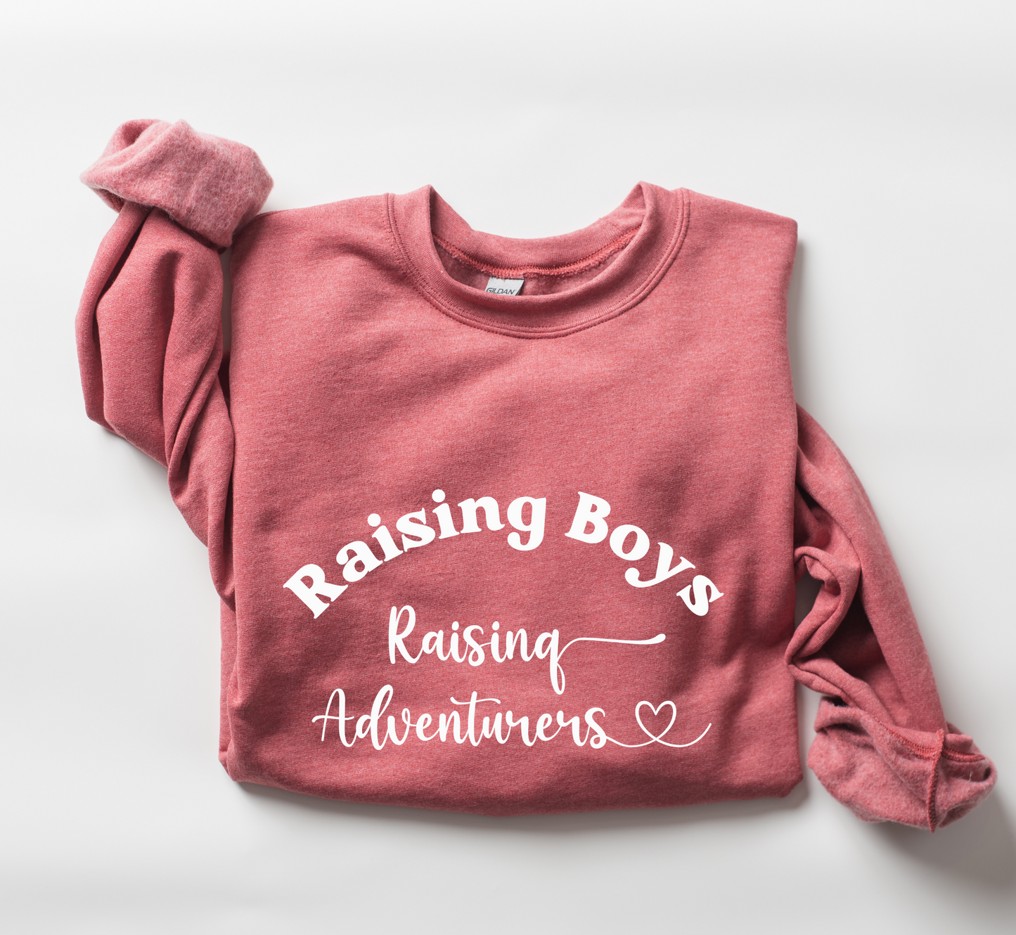 Raising Boys Mom Sweatshirt