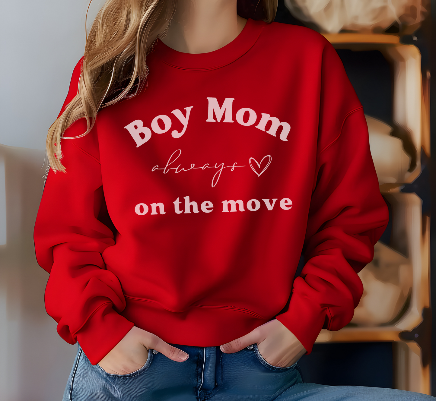 Boy Mom Sweatshirt