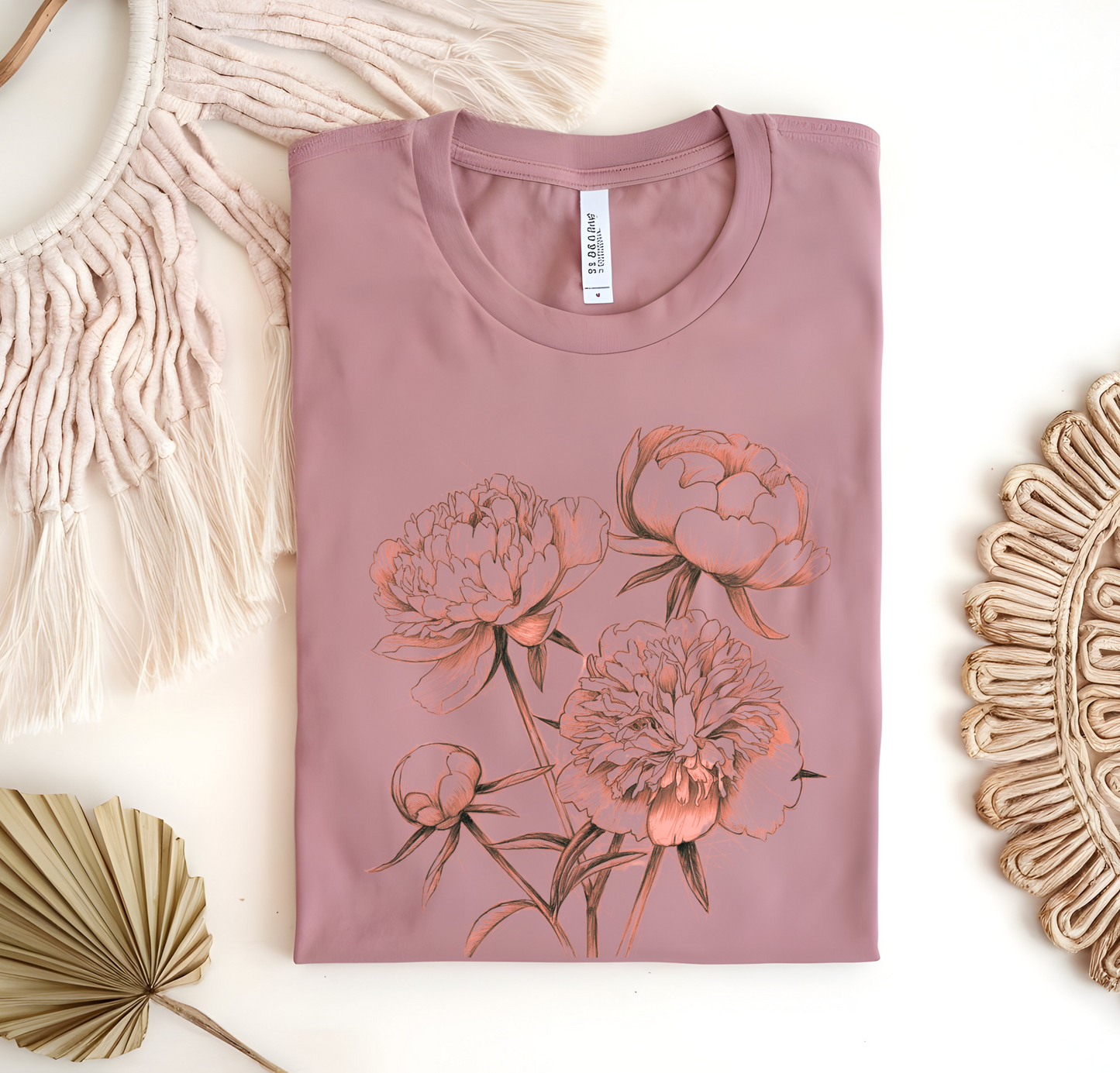 Retro Peony Shirt