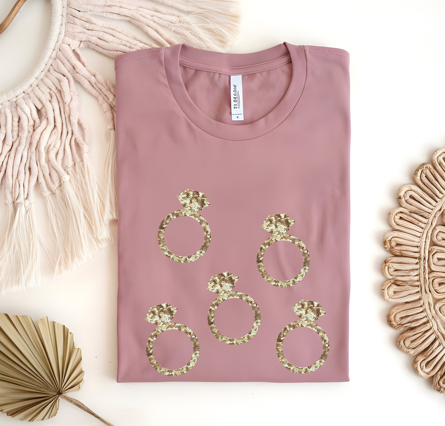 T Shirt Ring for Bride
