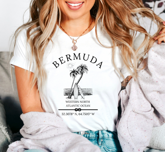 Caribbean Trip Bermuda Graphic Shirt
