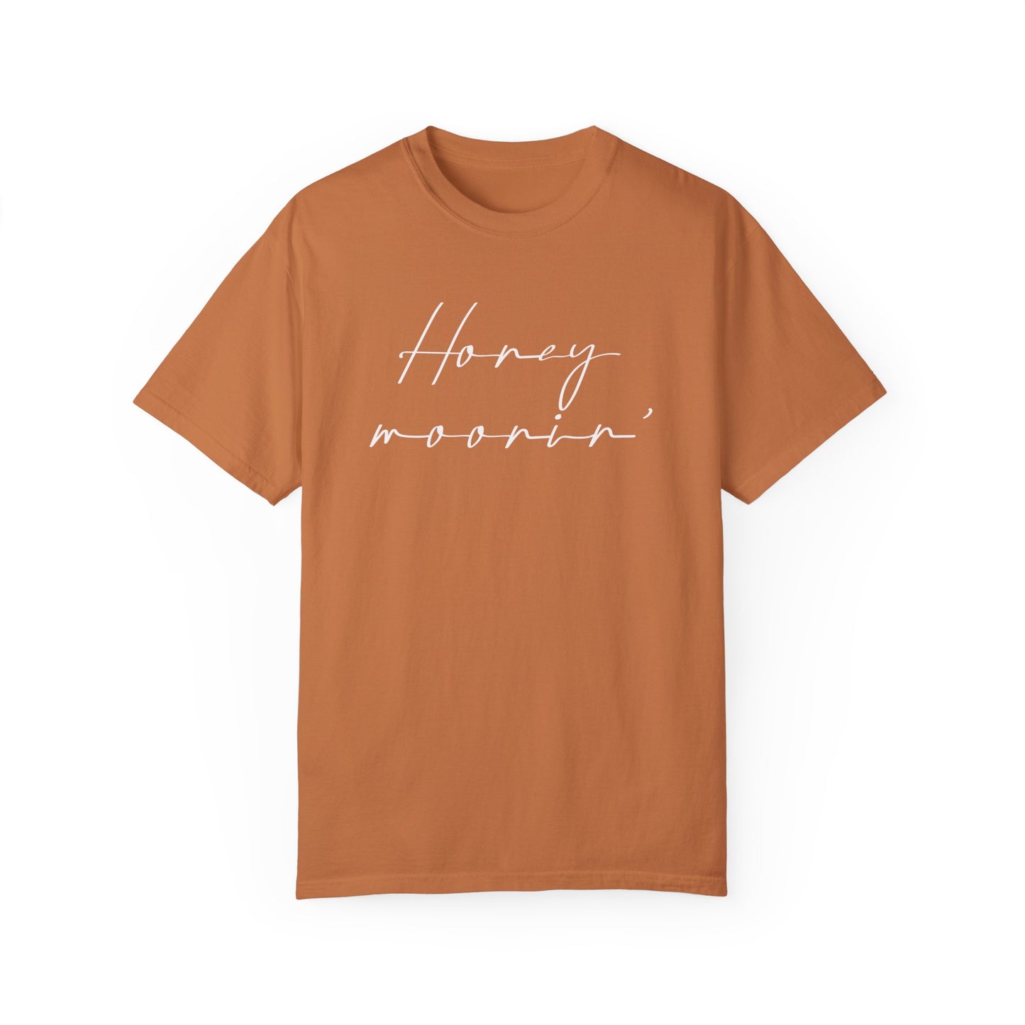 Comfortable honeymoon tee for newlyweds