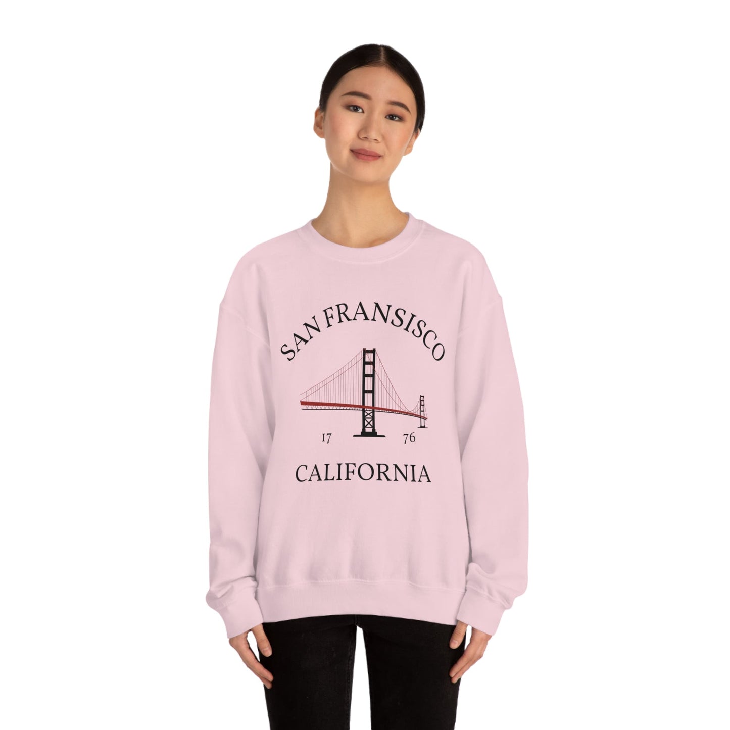 San Fransisco Sweatshirt Golden Gate Bridge
