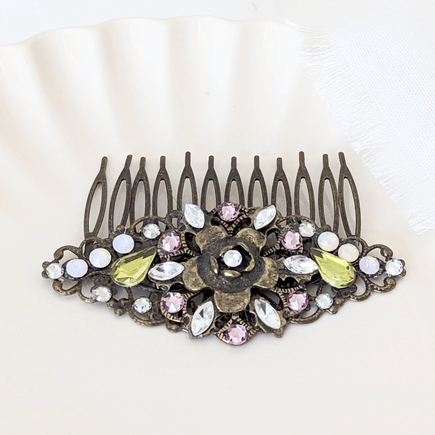 Floral Hair Comb