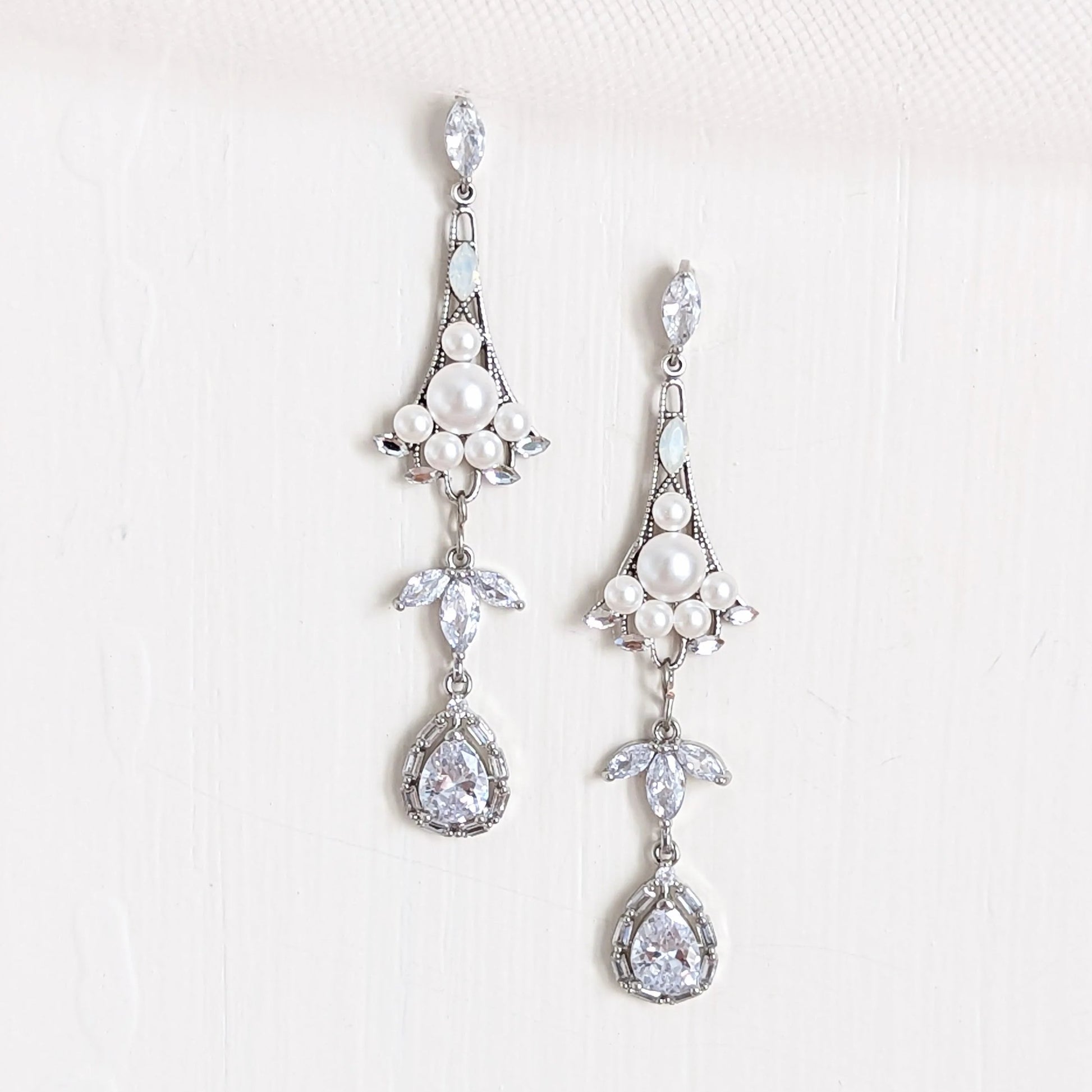dainty long earrings