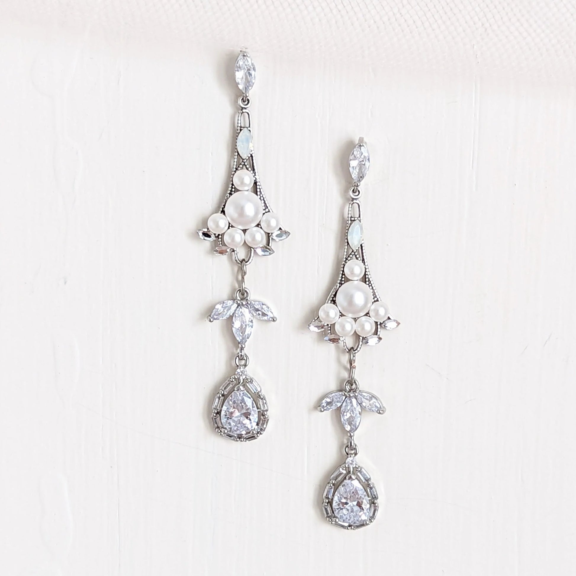 dainty long earrings 