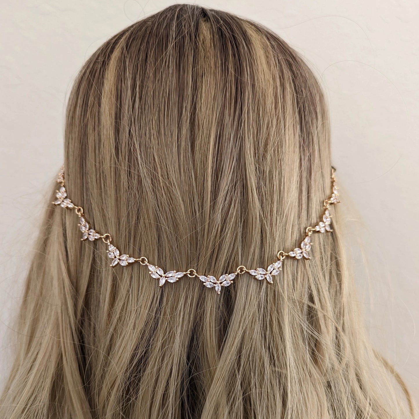wedding hair down accessories