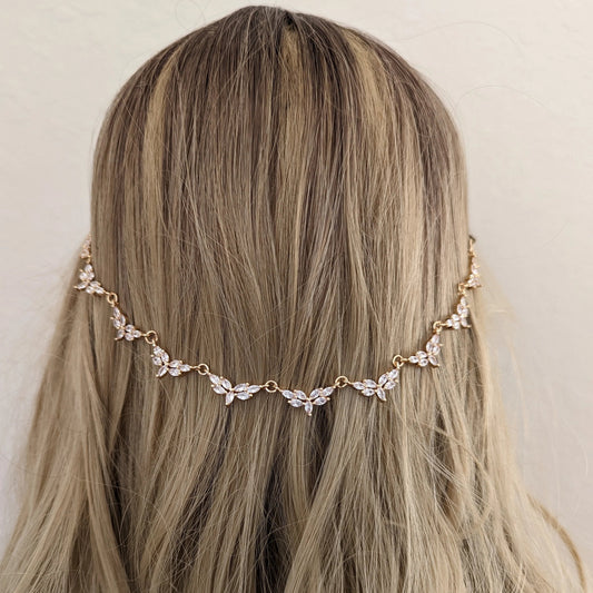 wedding hair down accessories