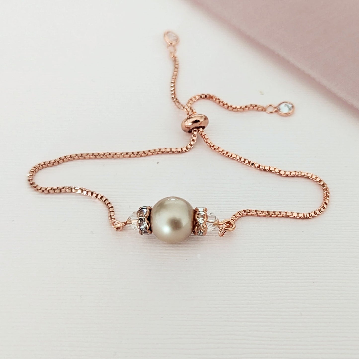 Champagne Pearl Bracelet