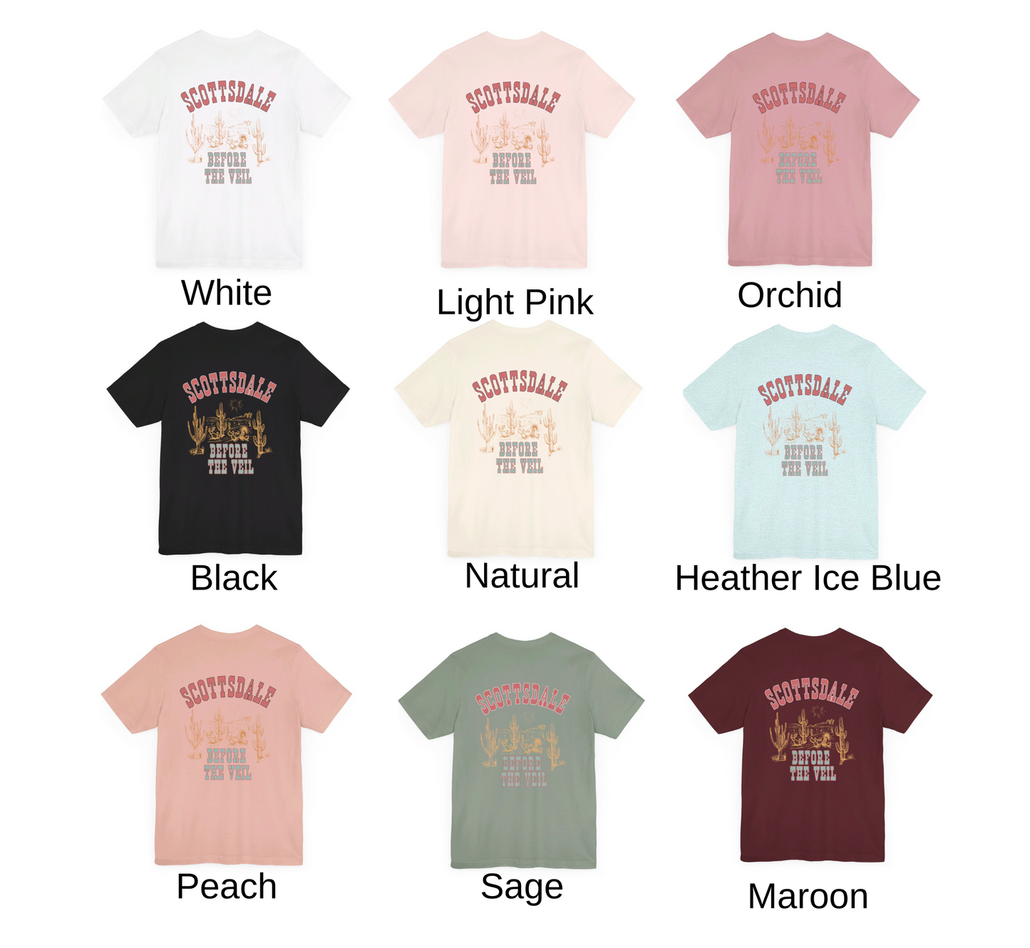 scottsdale bachelorette t shirts