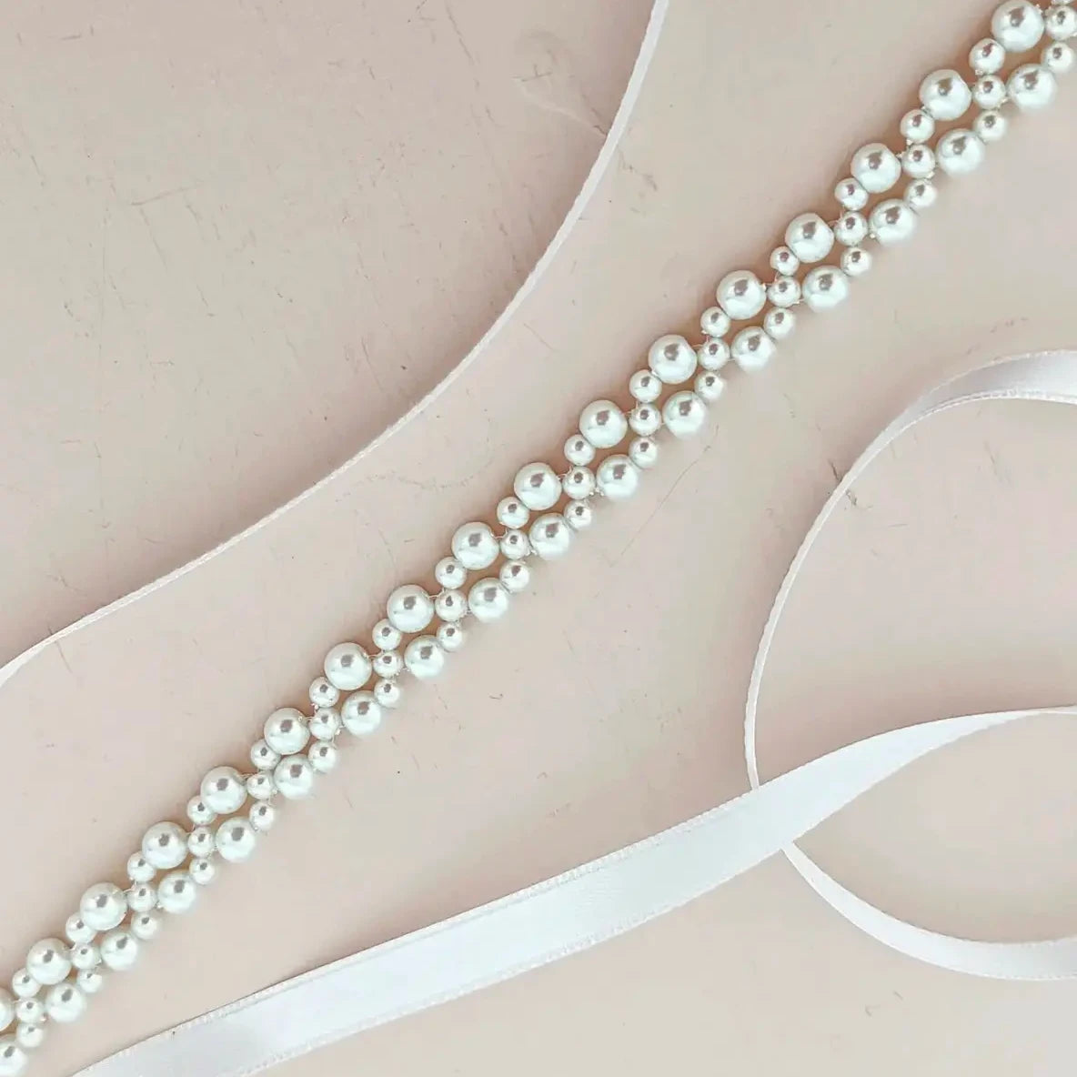 Bridal Belt Pearl Wedding Sash 18