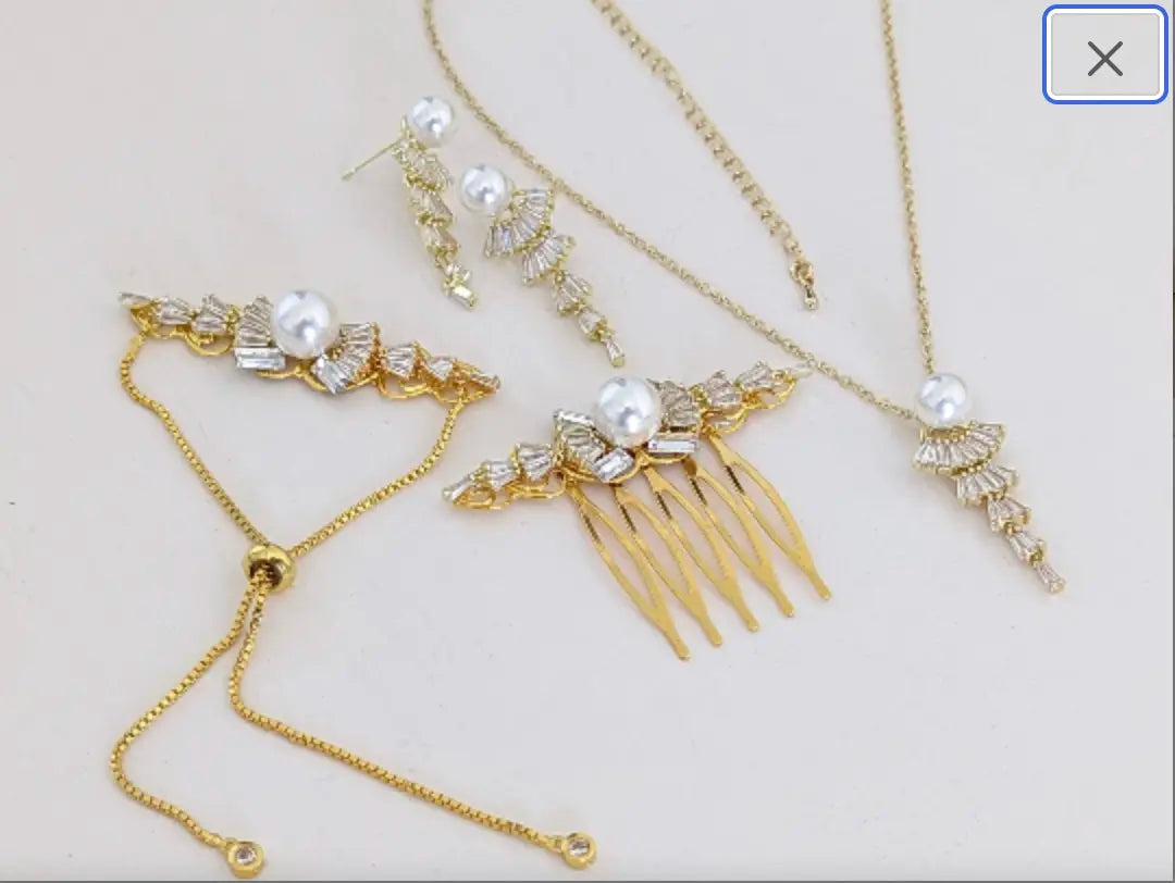 Deco Side Hair Comb Celine