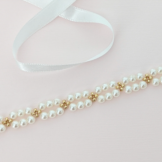 Gold Beaded Wedding Belt