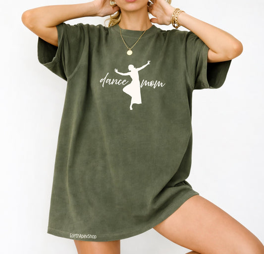 Dance Mom Shirt, Team Cheerleading Comfort Colors Tee