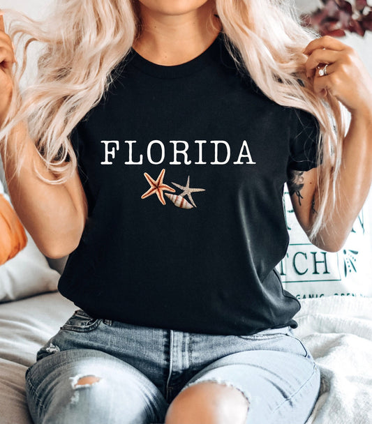 Florida Starfish Shirt: Sunshine State Souvenir Tee
