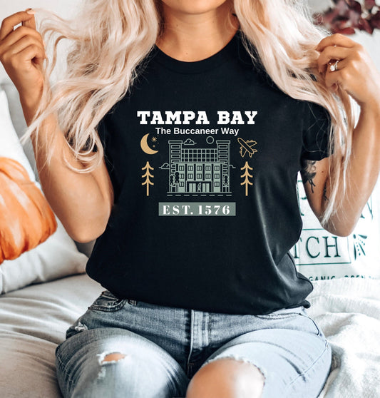 Tampa Bay Shirt: Ybor City Buccaneer Tee, Florida Travel Shirt
