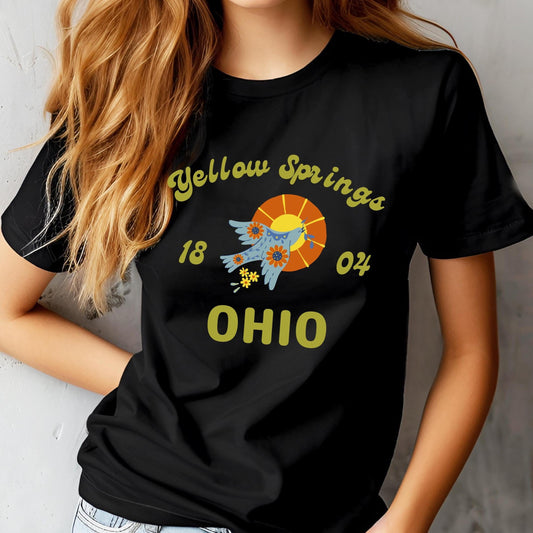 Ohio Shirt Yellow Springs T-shirt Quirky Midwest Tee