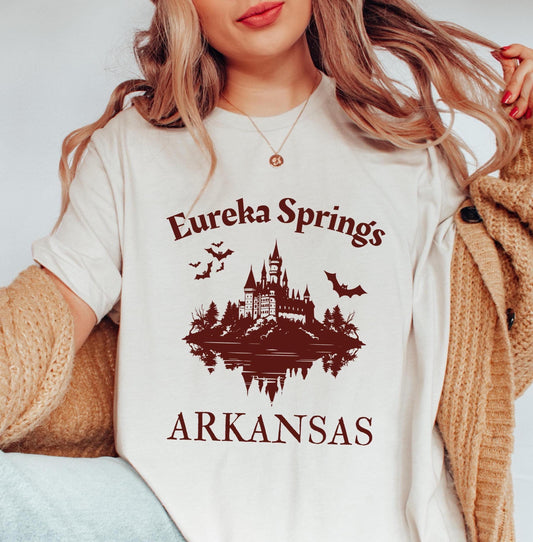 Eureka Springs Shirt, Arkansas Shirts, Haunted Victorian Town Tee