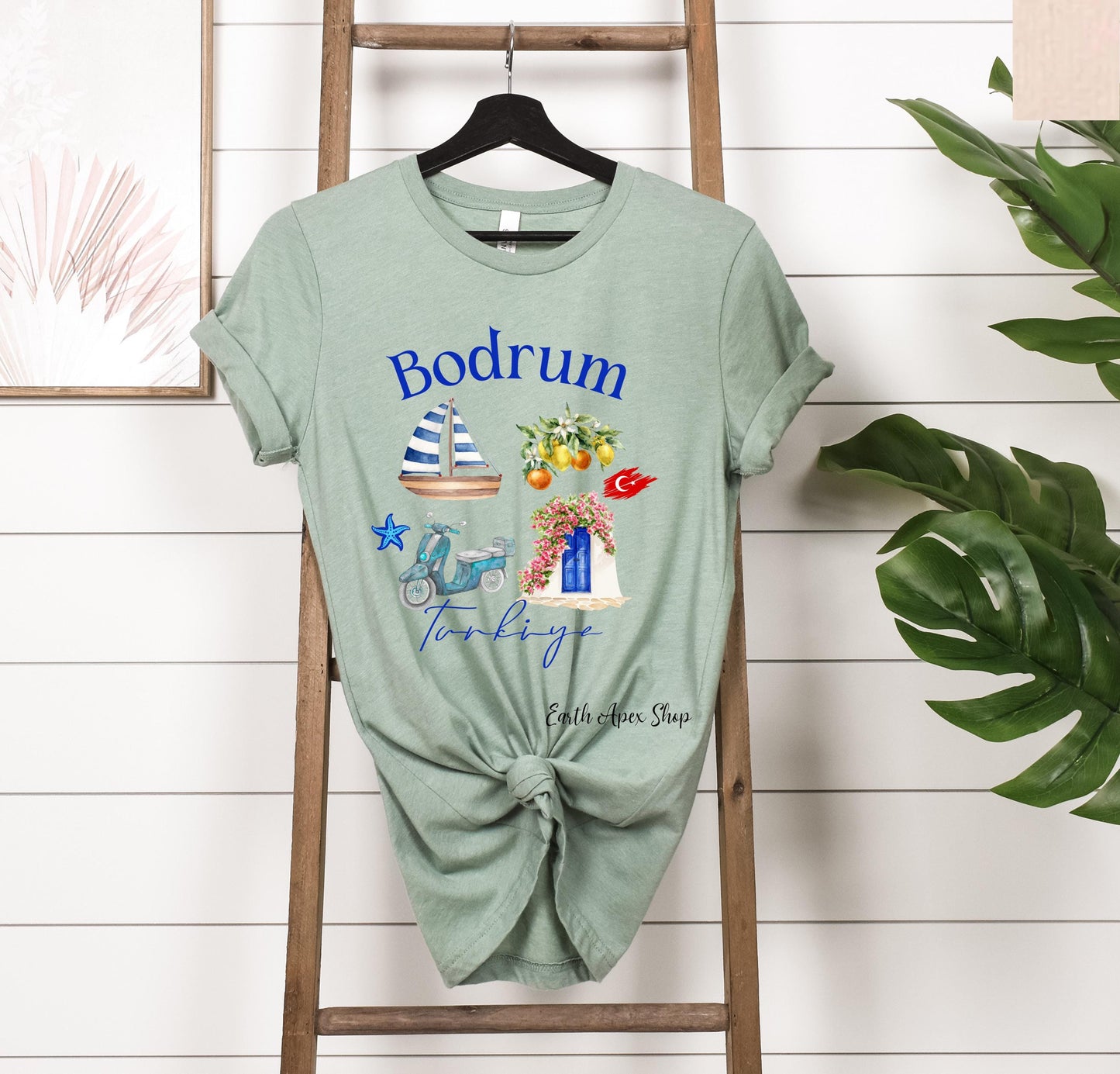 Bodrum Turkey Shirt: Aegean Sea Vacation Tee