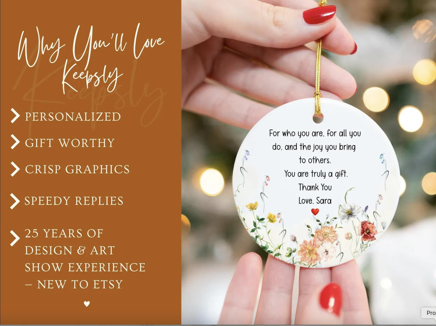 New Home Ornament • Our First Christmas in Our New Home • Personalized Address Keepsake • Wreath House Ornament