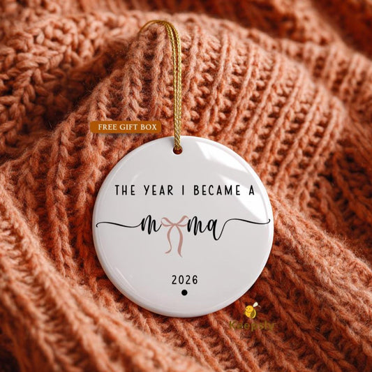 Expecting Mom Gift for Mother's Day Ornament, New Mom and Dad Car Gifts