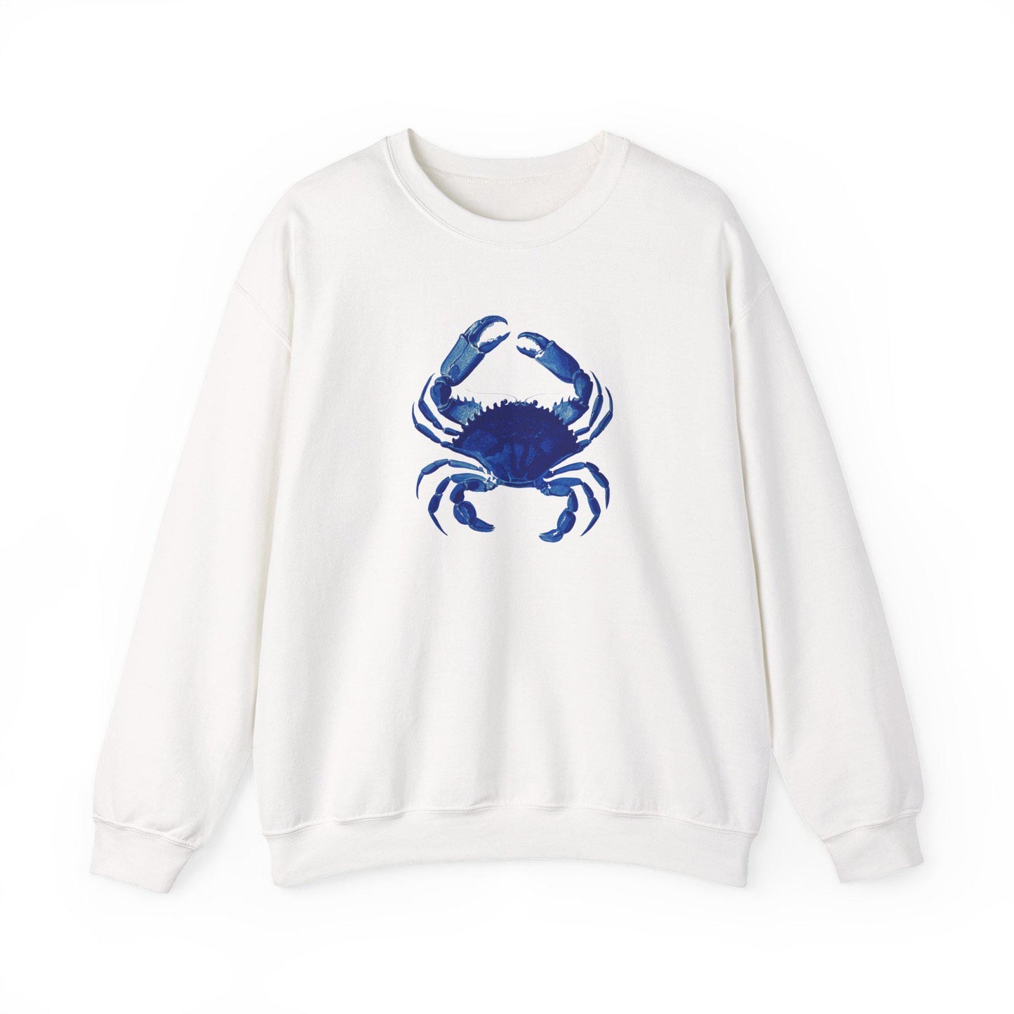 Chesapeake Blue Crab Sweater, Ocean Lover Gift Pullover
