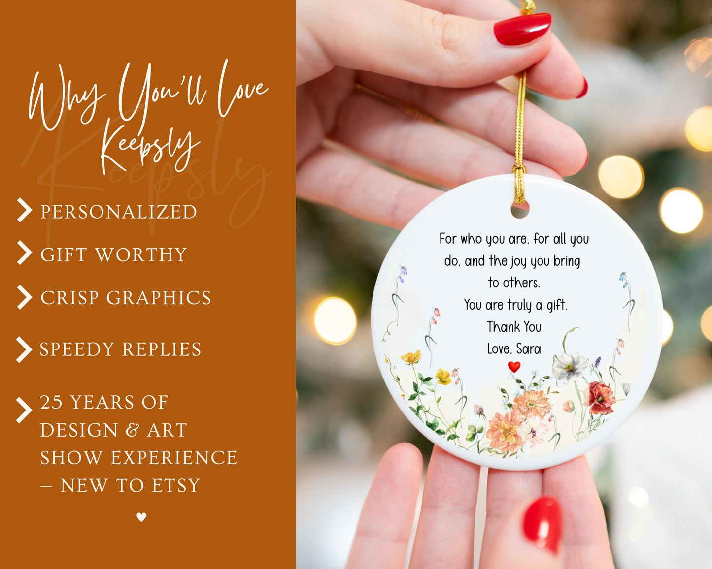 First Father's Day Gift for New Dad Ornament from Wife, Baby Announcement Keepsake