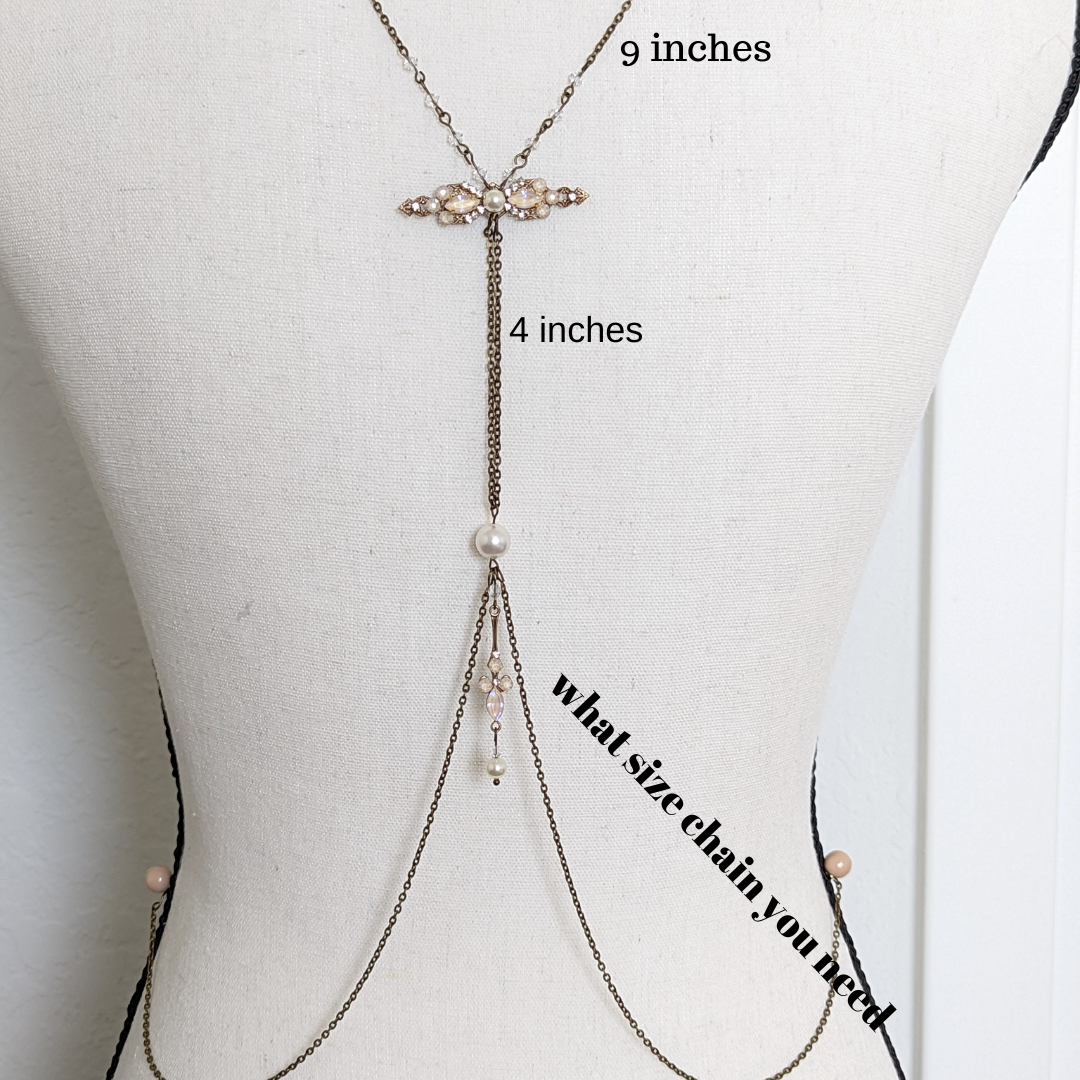 body chain wedding jewelry