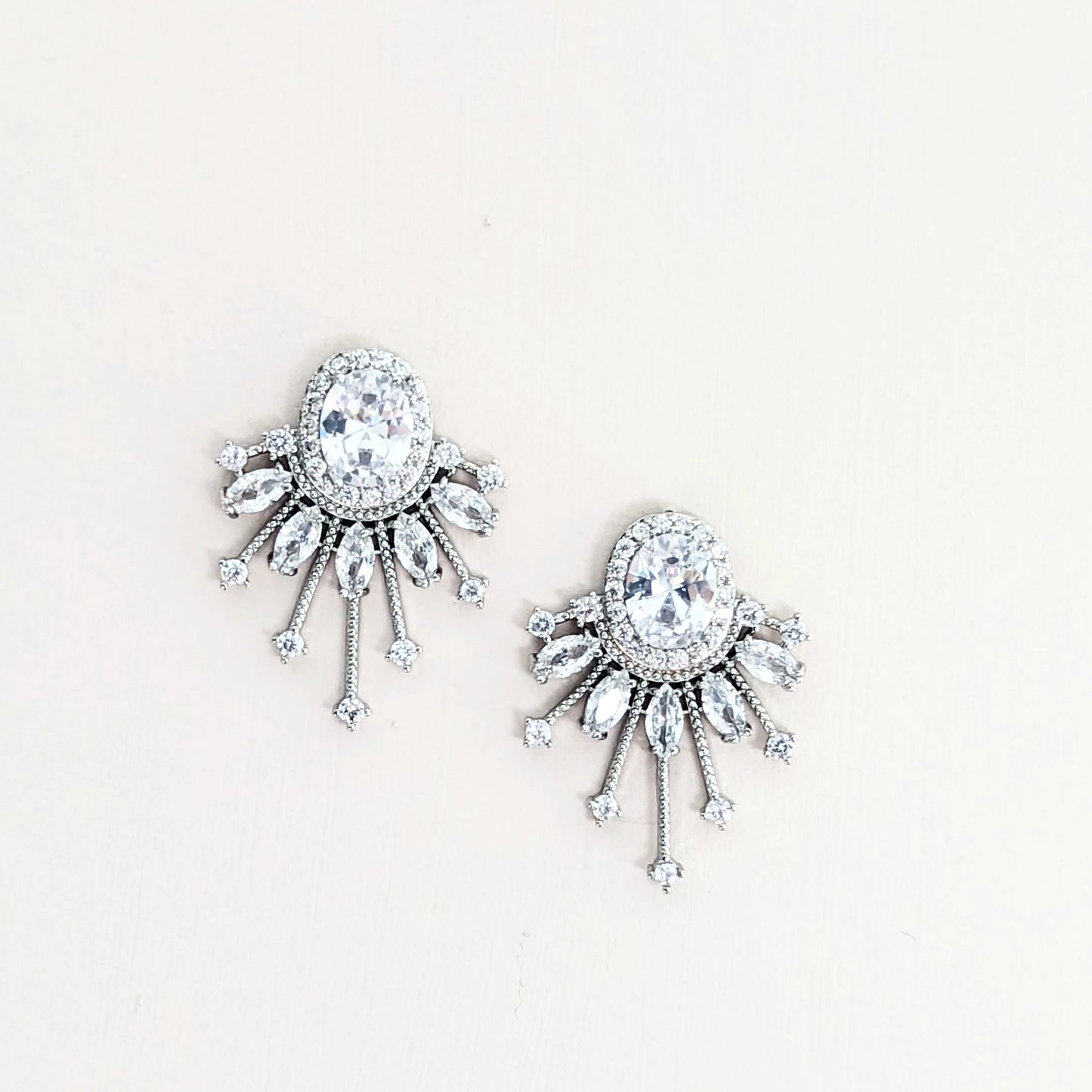 statement bridal earrings