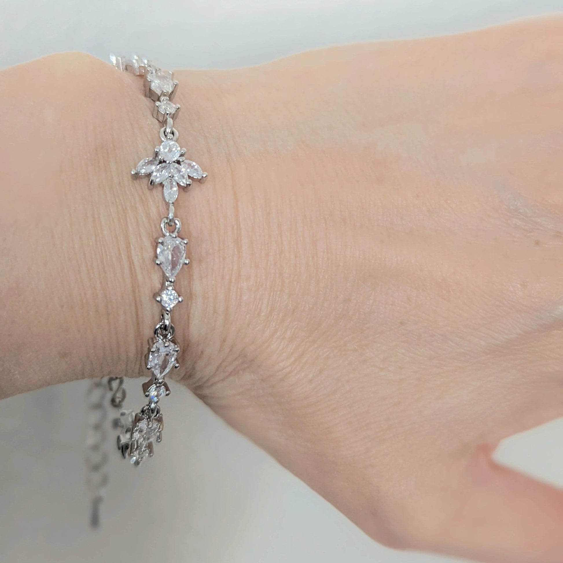 Cubic Zirconia Tennis Bracelet - Bracelet