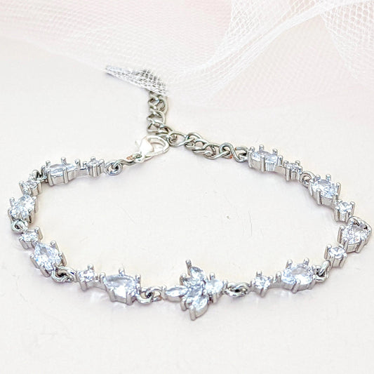 Cubic Zirconia Tennis Bracelet - Bracelet