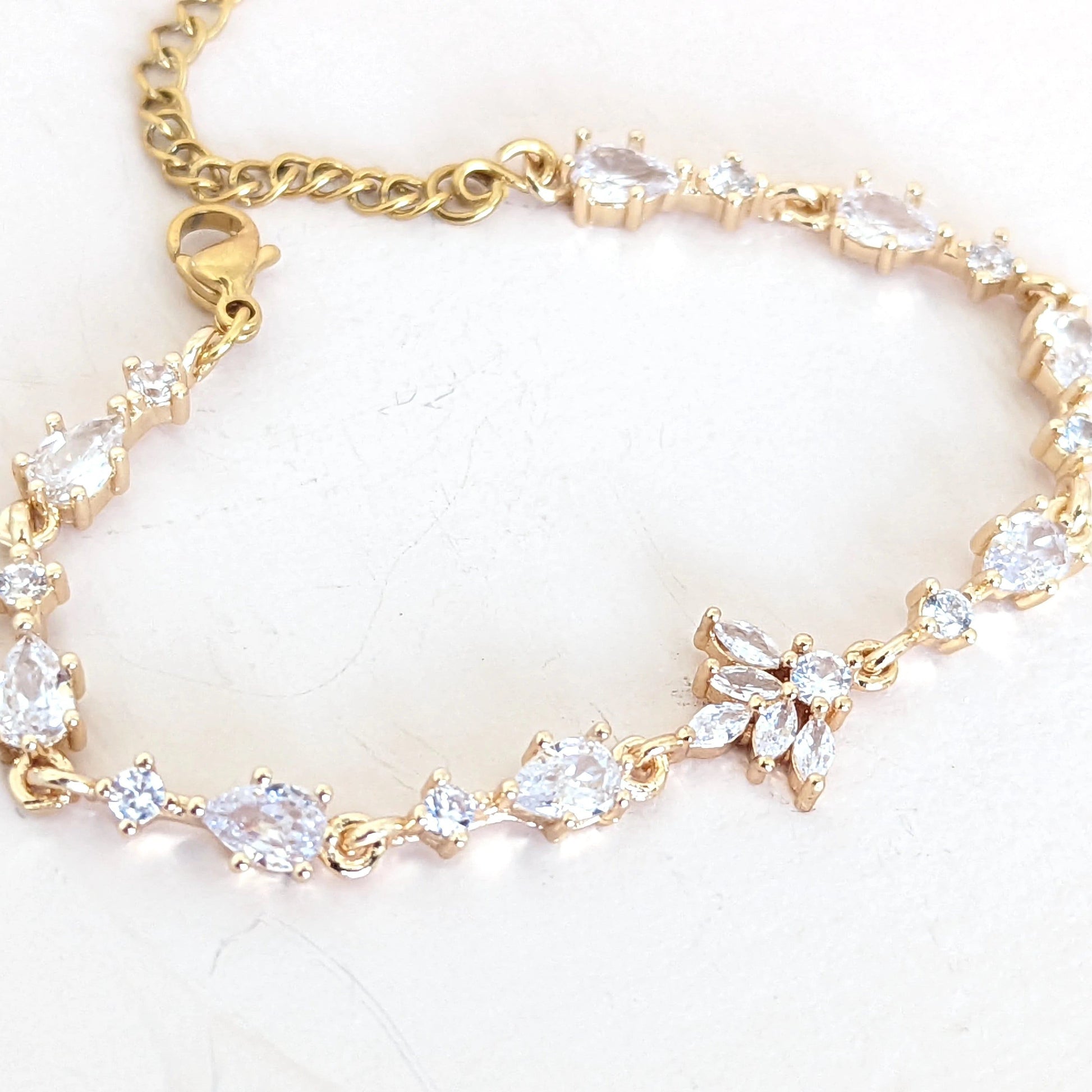 Cubic Zirconia Tennis Bracelet - Bracelet