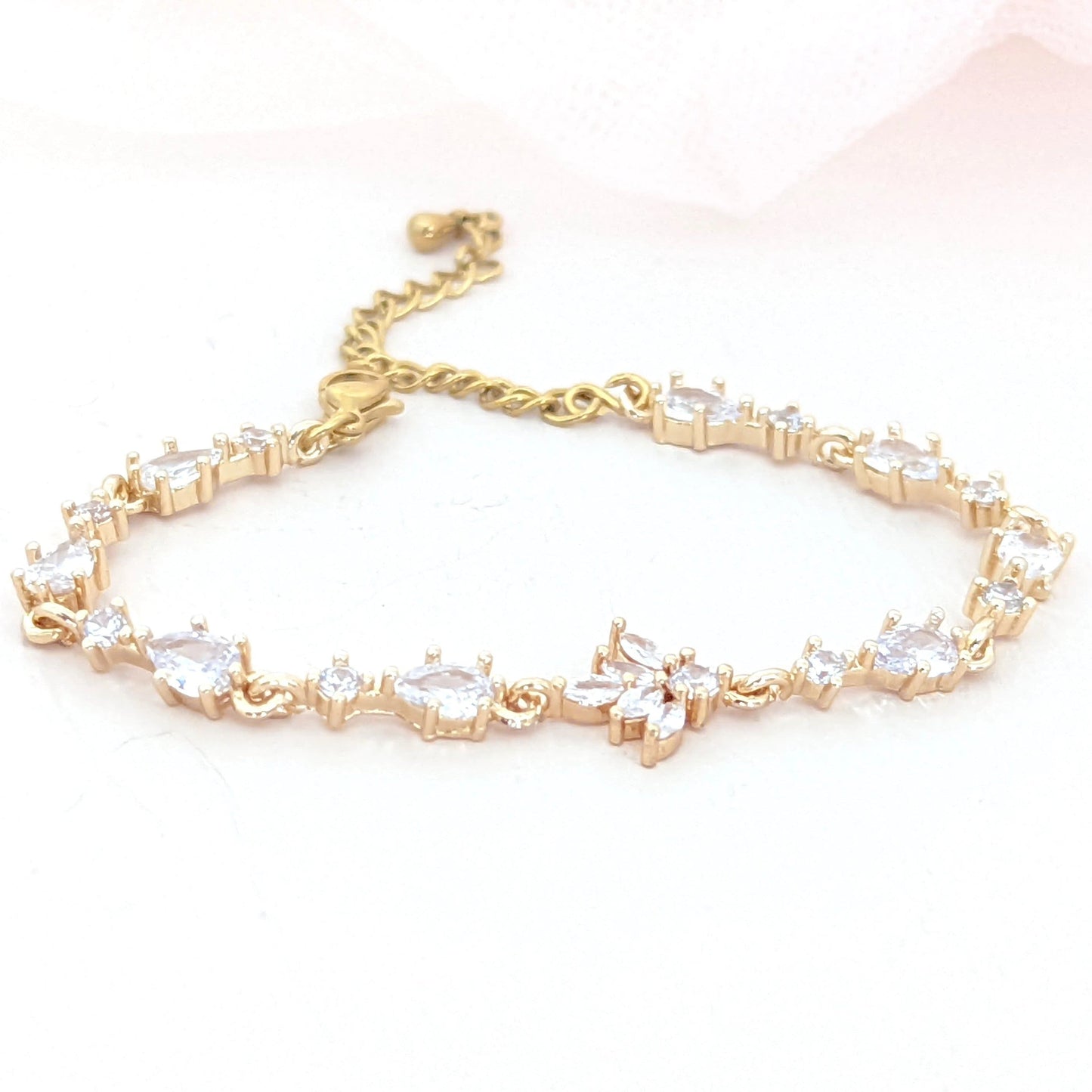 Cubic Zirconia Tennis Bracelet - Bracelet