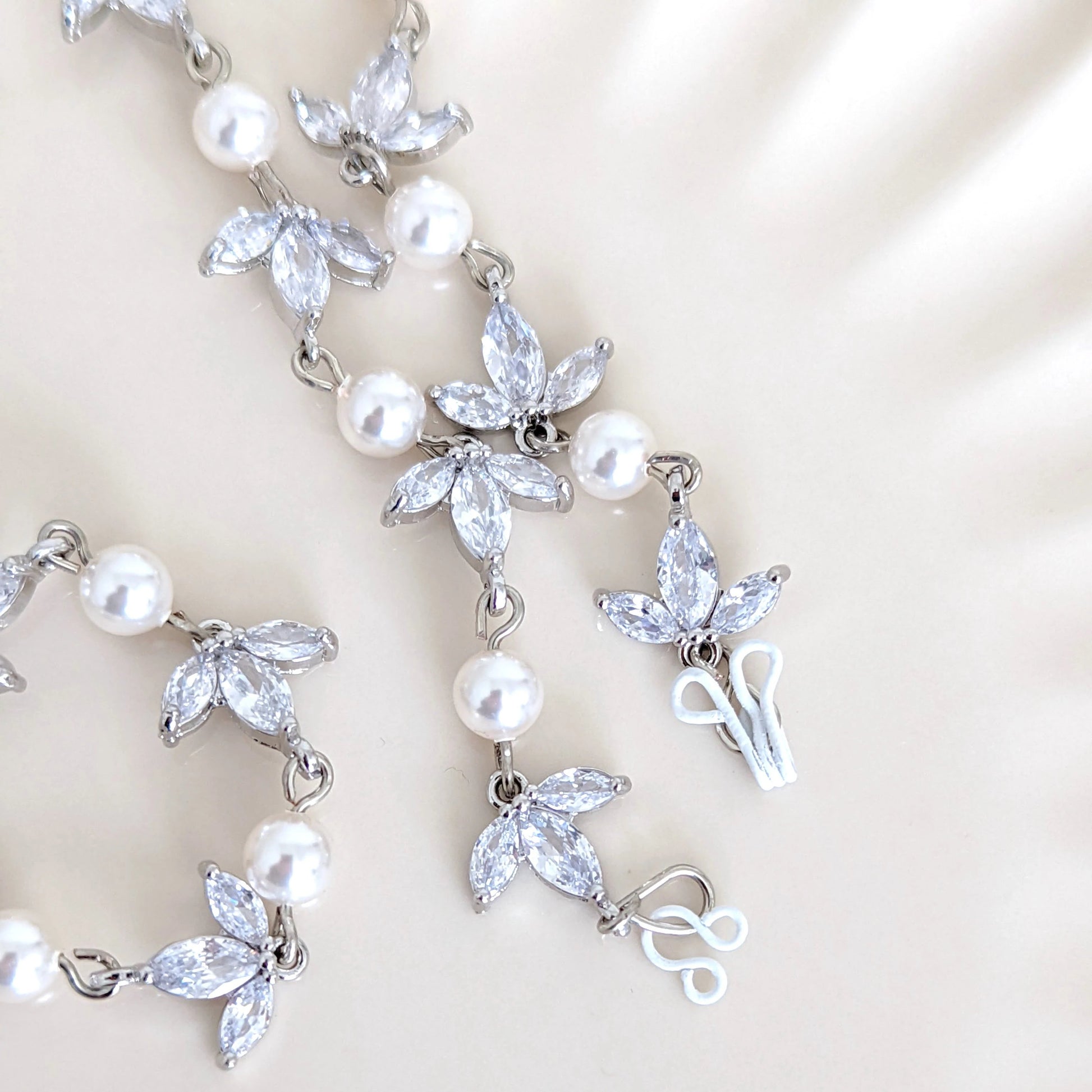 wedding dress straps add on