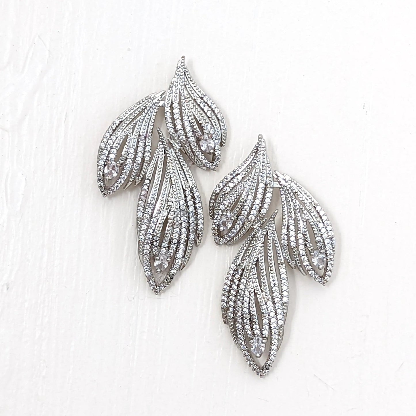 3 Leaf Earrings