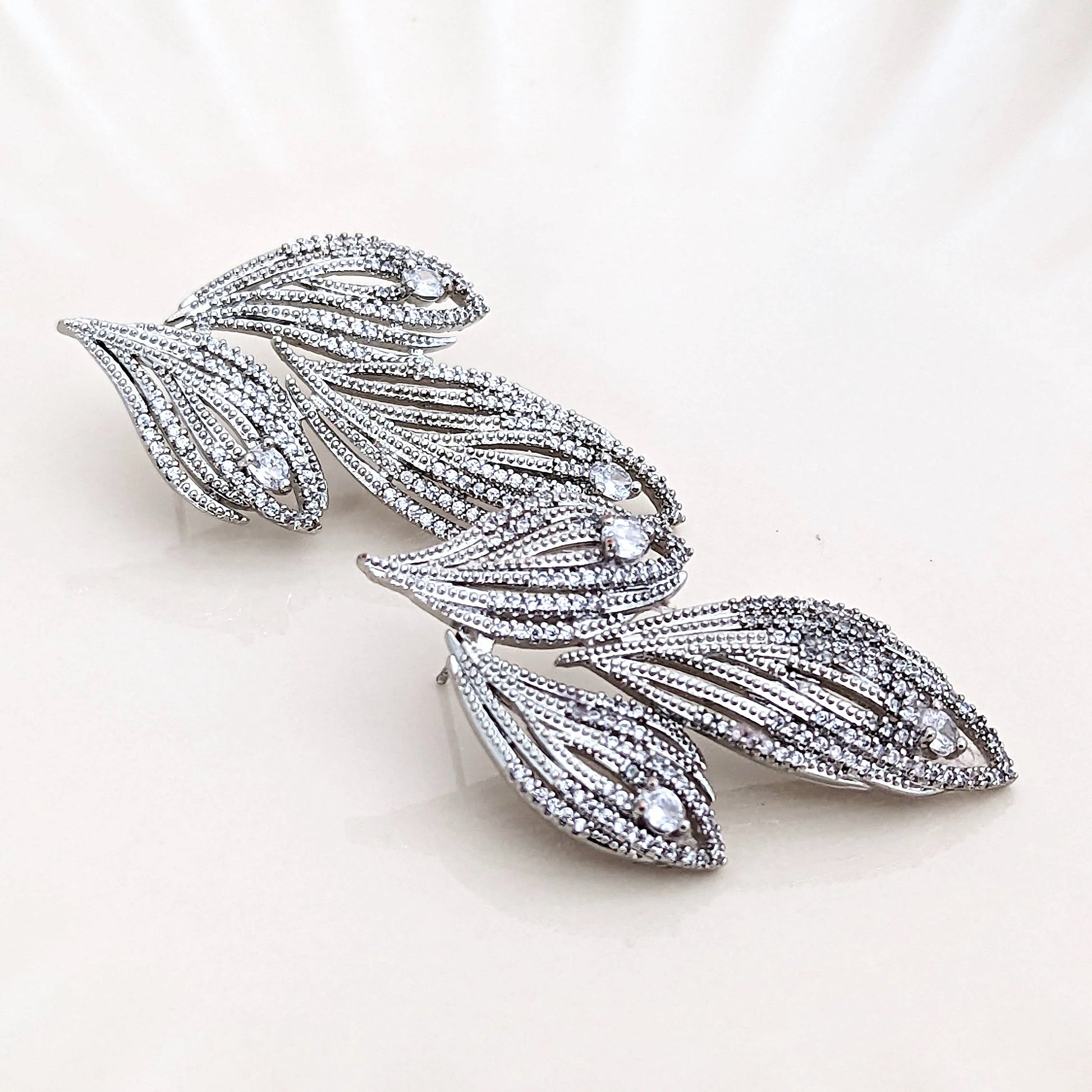 3 Leaf Earrings