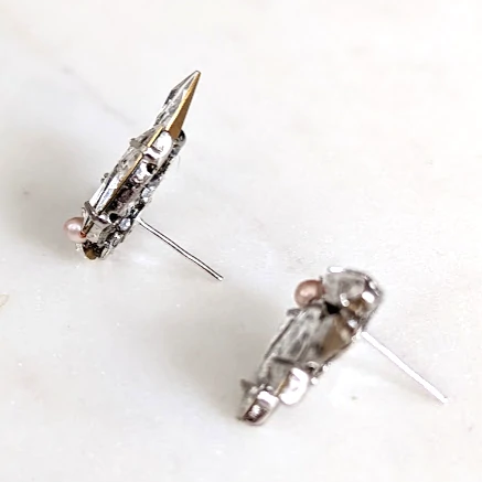 crystal bridal earrings