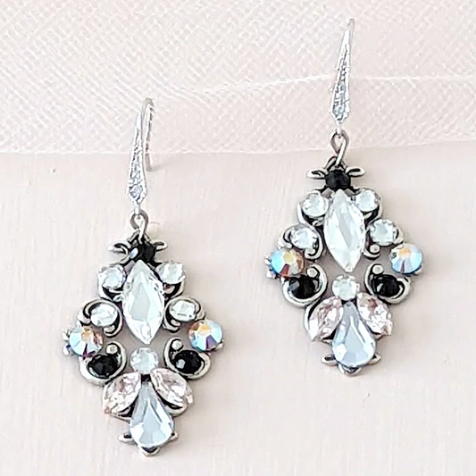 Black Swan Earrings - JazzyAndGlitzy