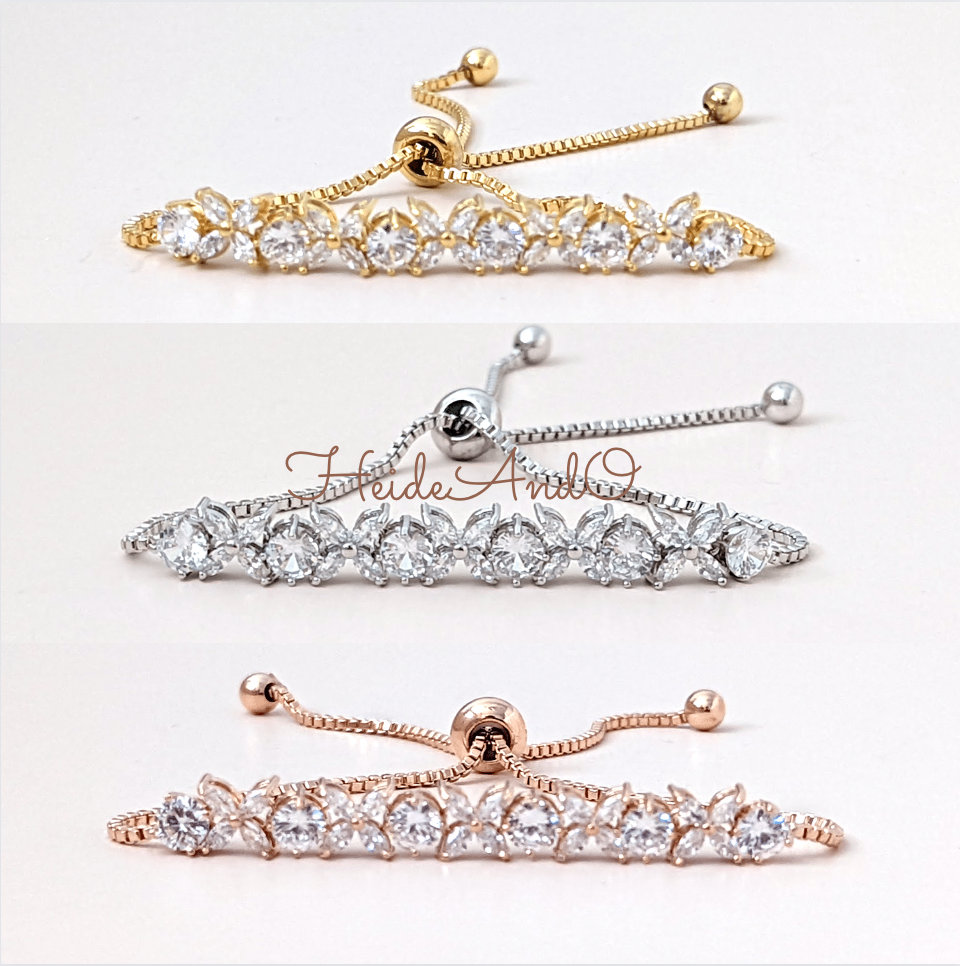 cz tennis bracelet
