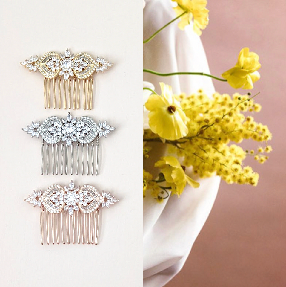 Rose Gold Statement Earrings