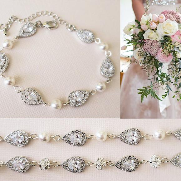 Bracelet for Bride on Wedding Day