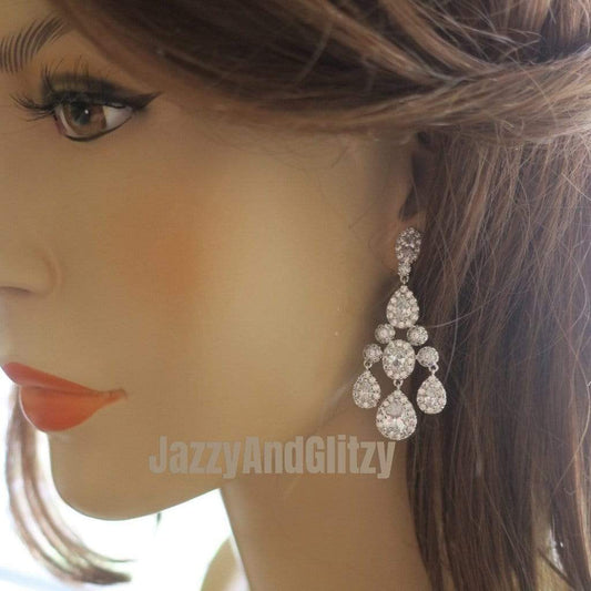 lightweight chandelier earrings