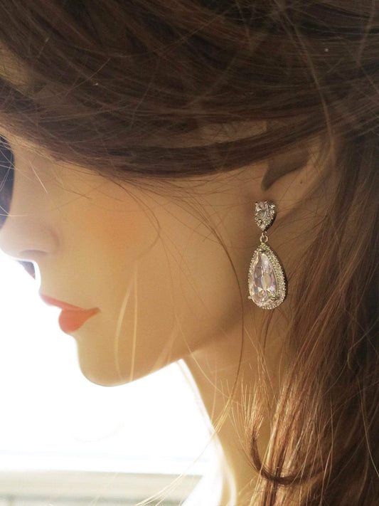 vintage drop earrings