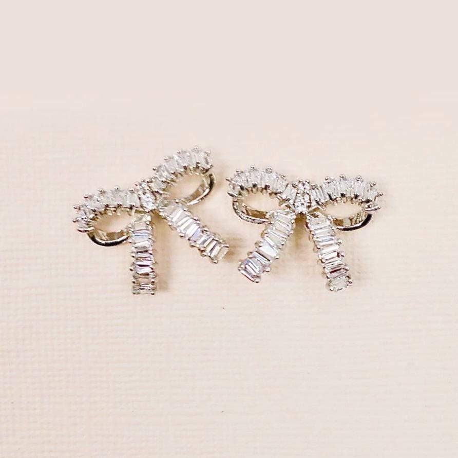 Bow Diamond Earrings